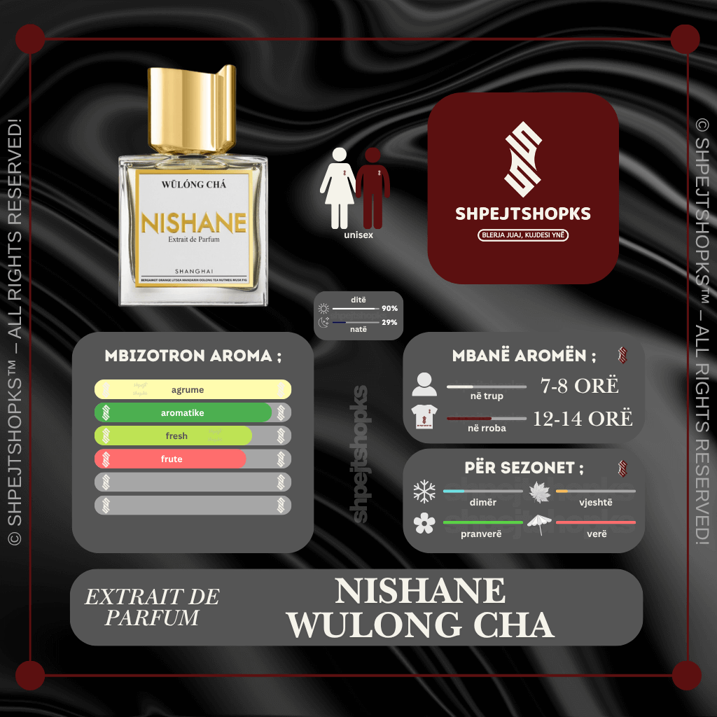 Nishane Wulong Cha, Extrait de Parfum, 100ml