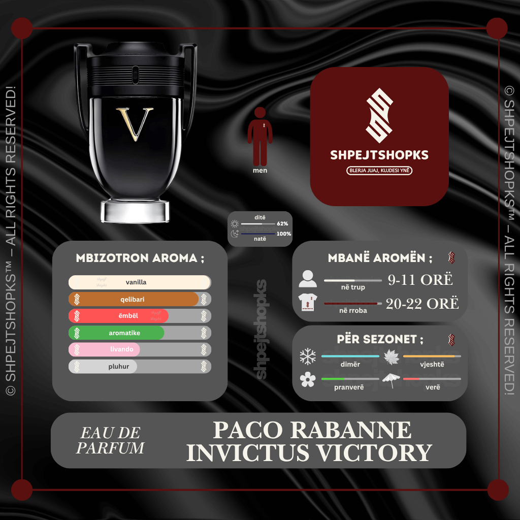 Paco Rabanne Invictus Victory Extreme, Eau de Parfum, 100ml