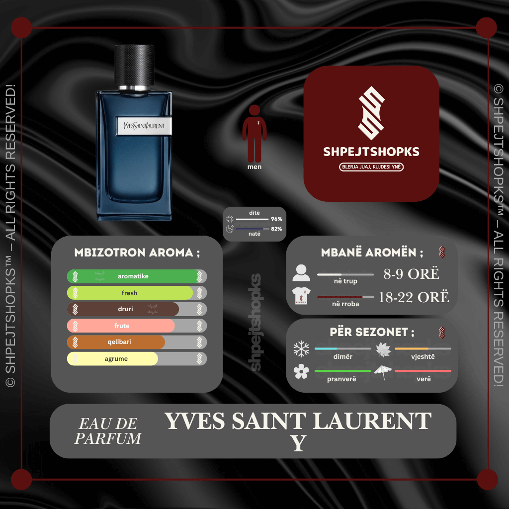 Yves Saint Laurent Y, Eau de Parfum, 100ml
