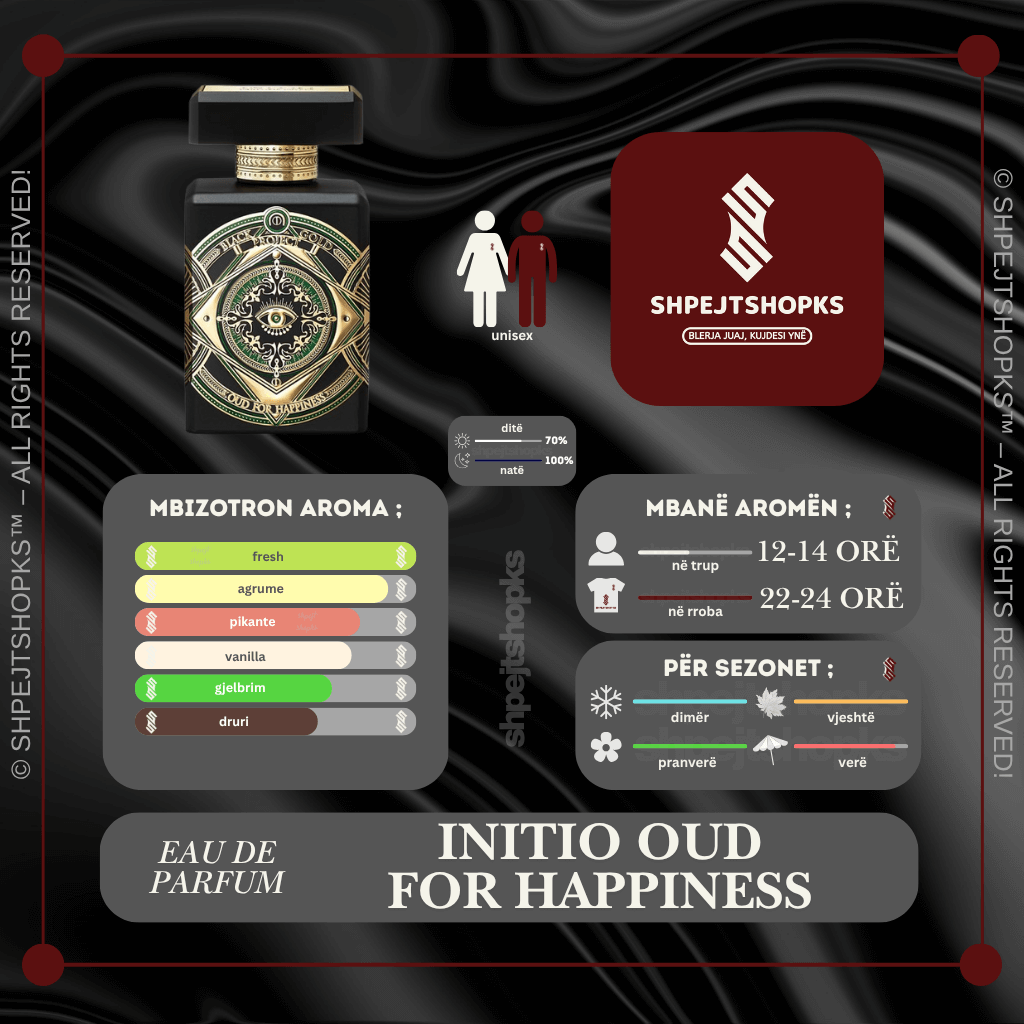 Initio Oud For Happiness, Eau de Parfum, 100ml