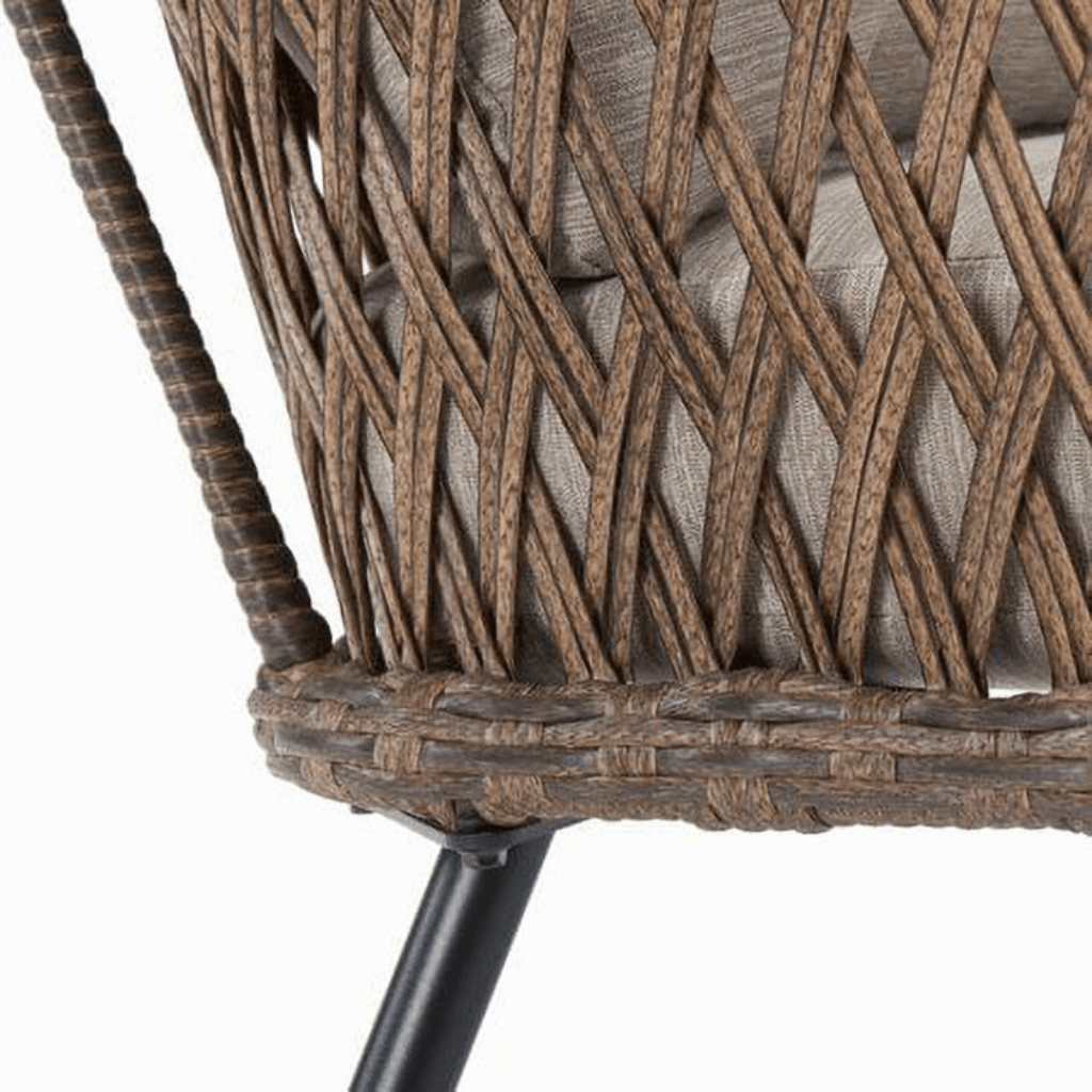 Set Mobiliesh për Oborr 4-pjesësh, Material për Gjitha Stinët