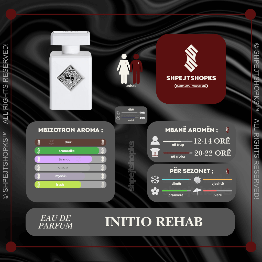 Initio Rehab, Eau de Parfum, 100ml