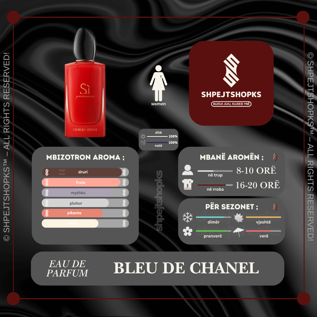 Giorgio Armani Si Passione Intense, Eau de Parfum, 100ml