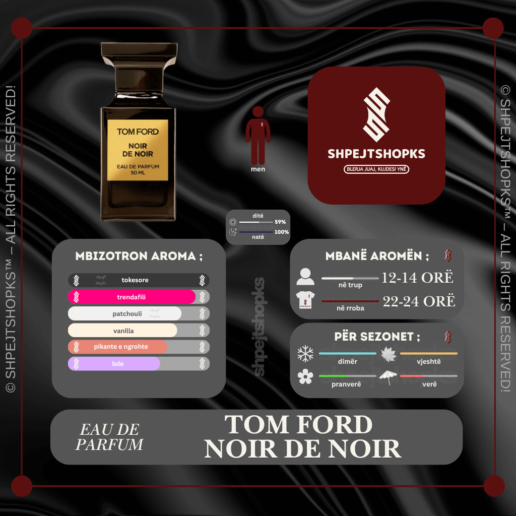Tom Ford Noir de Noir, Eau de Parfum, 100ml