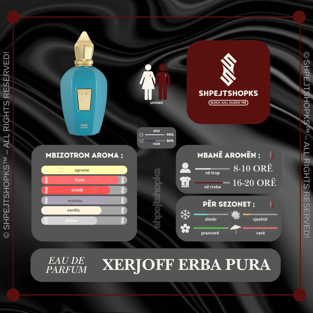 Xerjoff Erba Pura, Eau de Parfum, 100ml