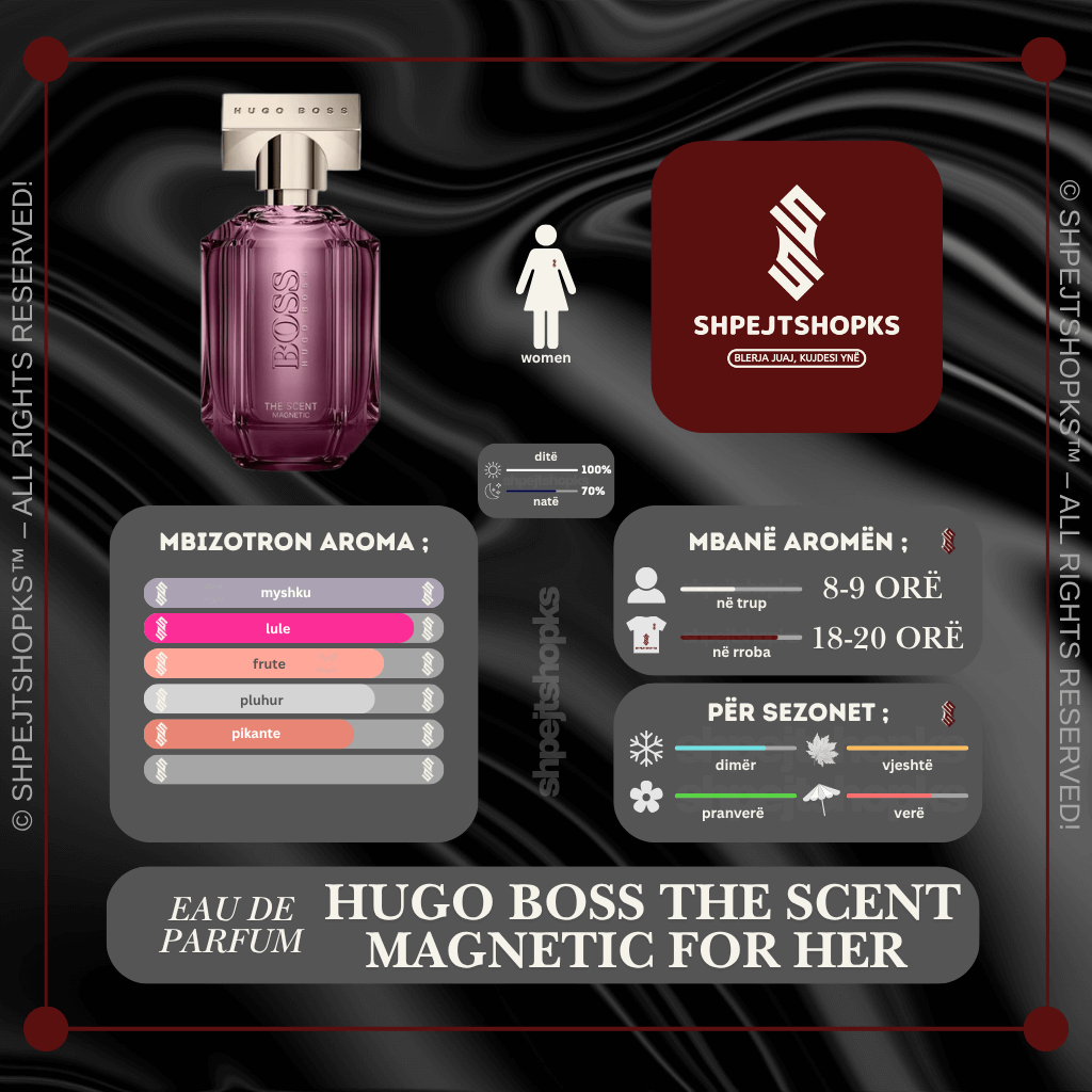 Hugo Boss The Scent Magnetic For Her, Eau de Parfum, 100ml