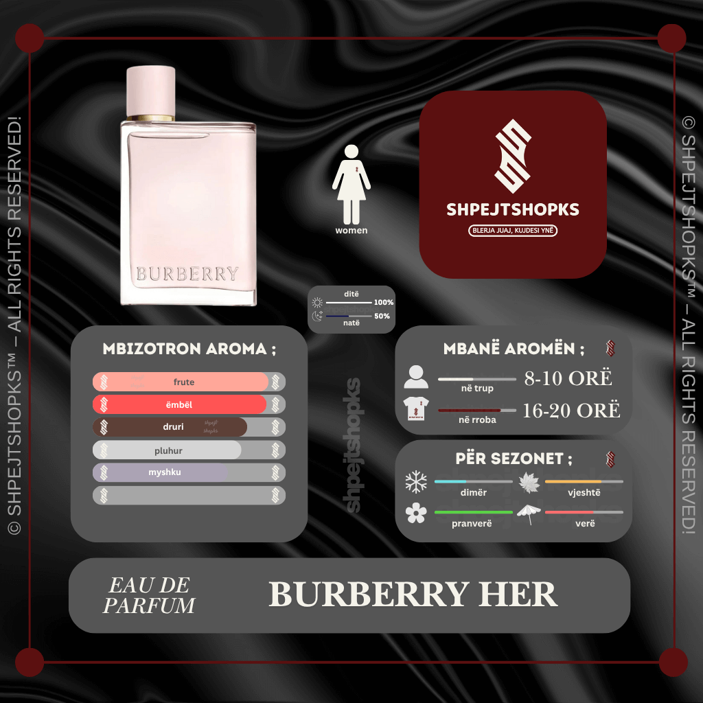 Burberry Her, Eau de Parfum, 100ml