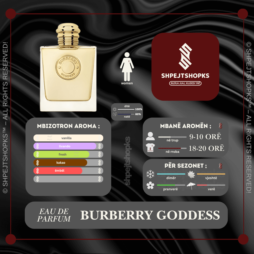 Burberry Goddess, Eau de Parfum, 100ml