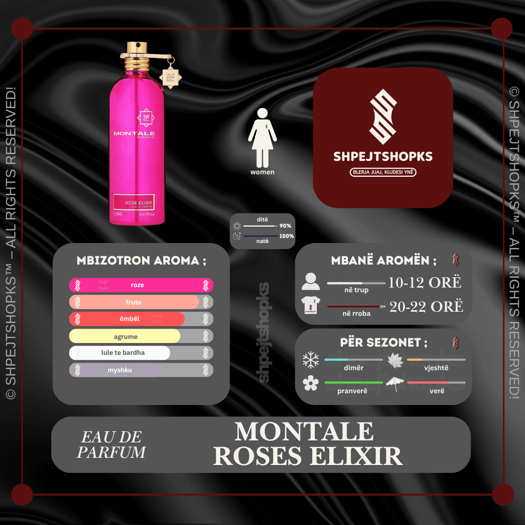 Montale Roses Elixir, Eau de Parfum, 100ml