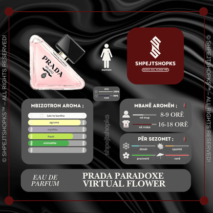 Prada Virtual Flower, Eau de Parfum, 90ml