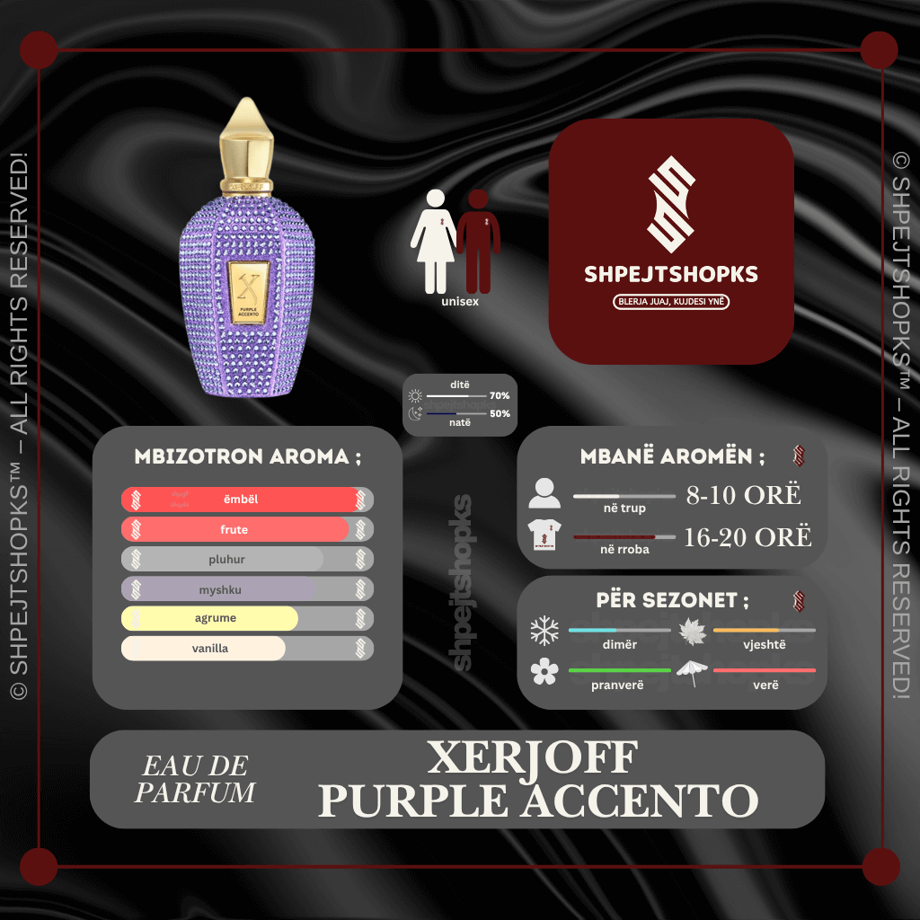 Xerjoff Purple Accento, Eau de Parfum, 100ml