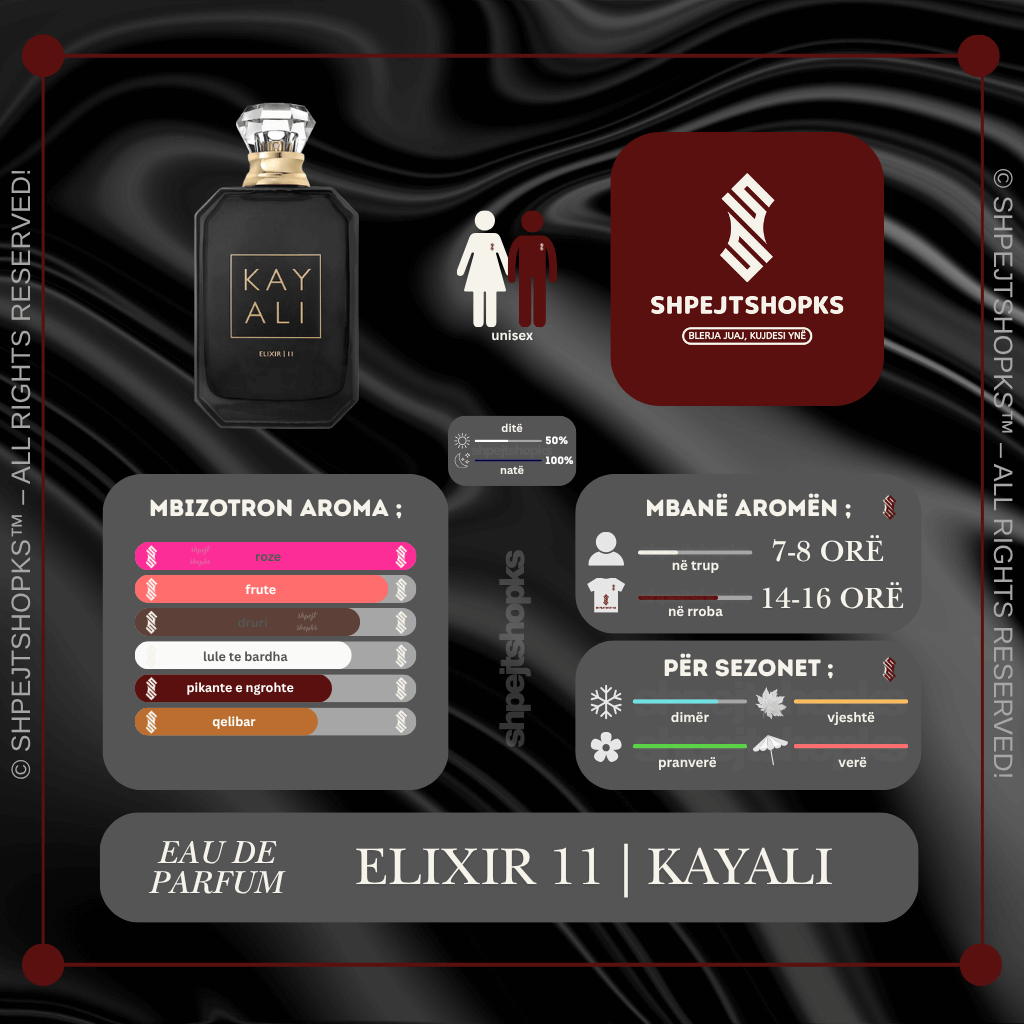 Kayali Elixir 11, Eau de Parfum, 100ml