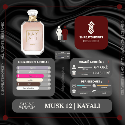 Kayali Musk 12, Eau de Parfum, 100ml