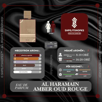 Al Haramain Amber Oud Rouge, Eau de Parfum, 100ml
