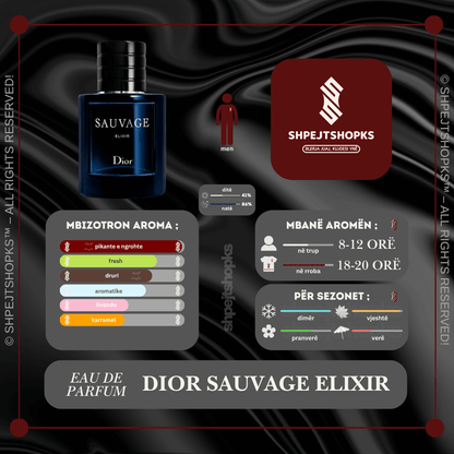 Dior Sauvage Elixir, Eau de Parfum, 100ml