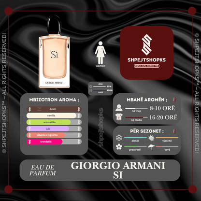 Giorgio Armani Si, Eau de Parfum, 100ml