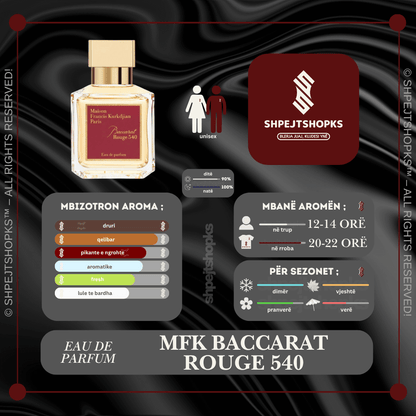 Maison Francis Kurkdjian Paris Baccarat Rouge 540, Eau de Parfum, 100ml