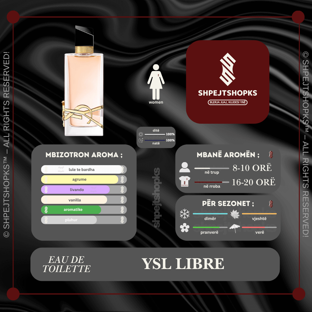 Yves Saint Laurent Libre, Eau de Toilette, 90ml