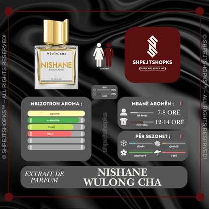 Nishane Wulong Cha, Extrait de Parfum, 100ml