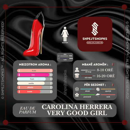 Carolina Herrera Very Good Girl, Eau de Parfum, 80ml