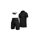 Set Taktik Veror për Meshkuj 4 Copë Komplet seti (Maic, Shorce, Syza, rrypi)