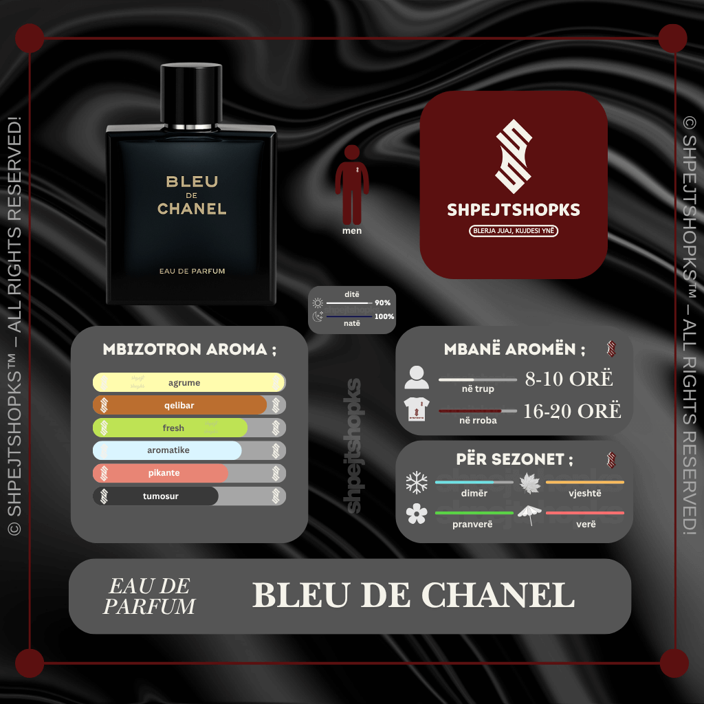 Bleu de Chanel, Eau de Parfum, 100ml