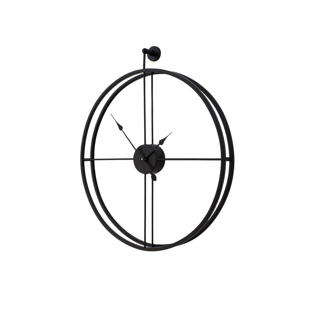 Orë Muri Toska e Zezë 60cm Stil Elegant