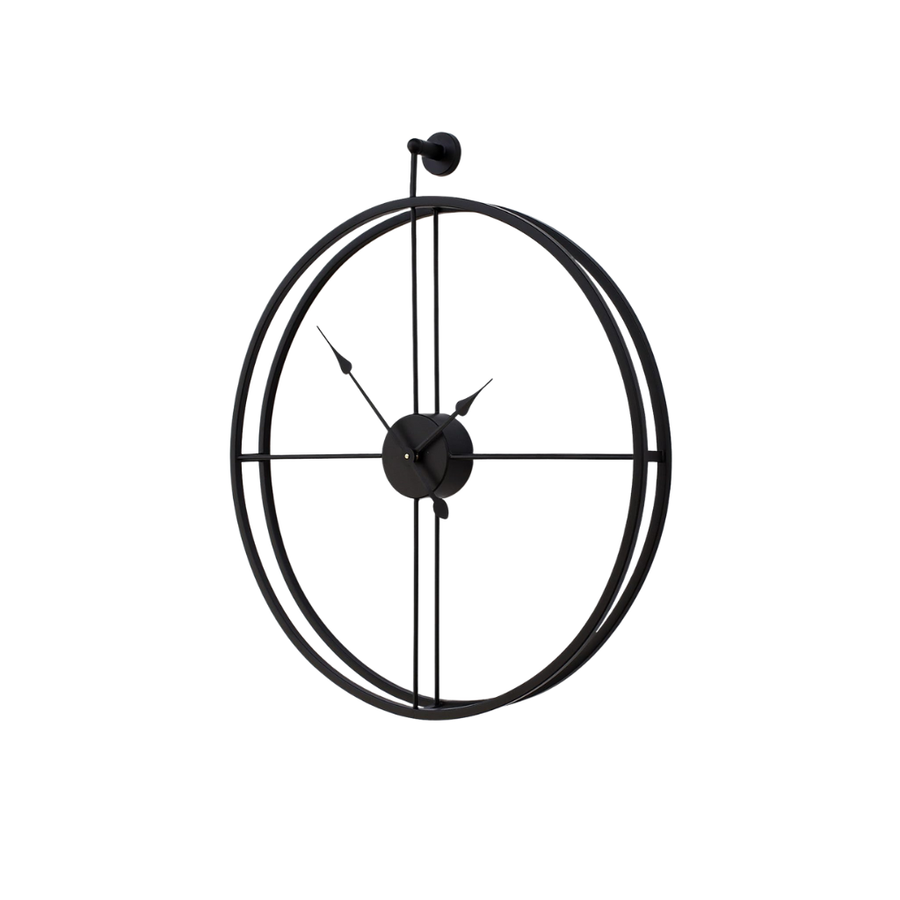Orë Muri Toska e Zezë 60cm Stil Elegant