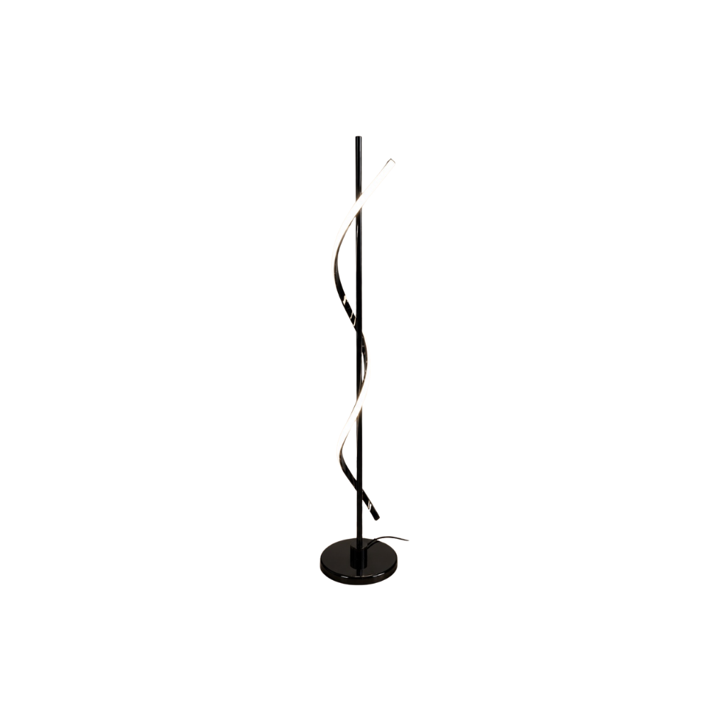 Llambë Dyshemeje Moderne LED me Dizajn Spiral për Sallon dhe Dhomë Gjumi