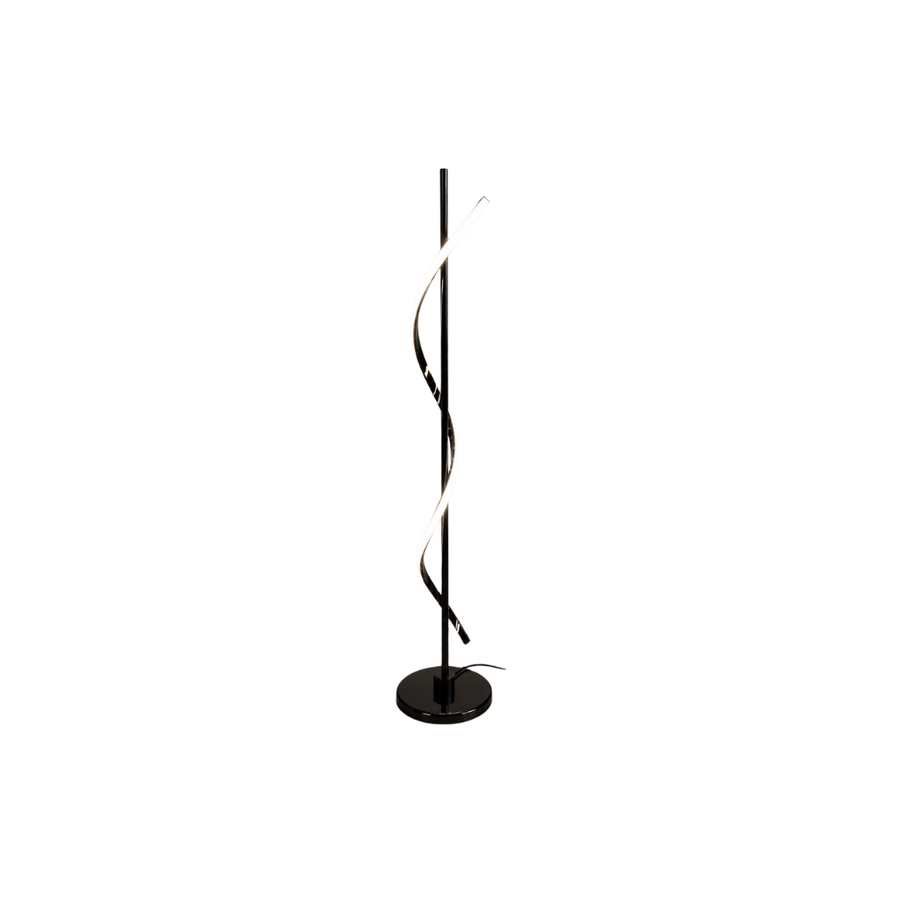 Llambë Dyshemeje Moderne LED me Dizajn Spiral për Sallon dhe Dhomë Gjumi