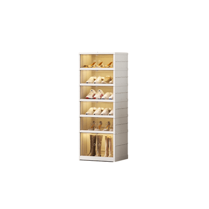 Organizues Modular për Këpucë me 6 Kate dhe Strukturë të Qëndrueshme