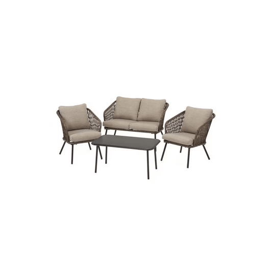 Set Mobiliesh për Oborr 4-pjesësh, Material për Gjitha Stinët