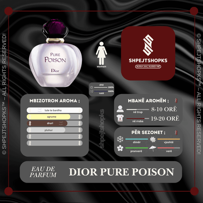 Dior Pure Poison, Eau de Parfum, 100ml