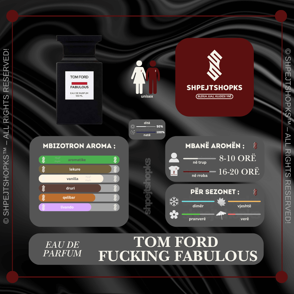 Tom Ford F***ing Fabulous, Eau de Parfum, 100ml