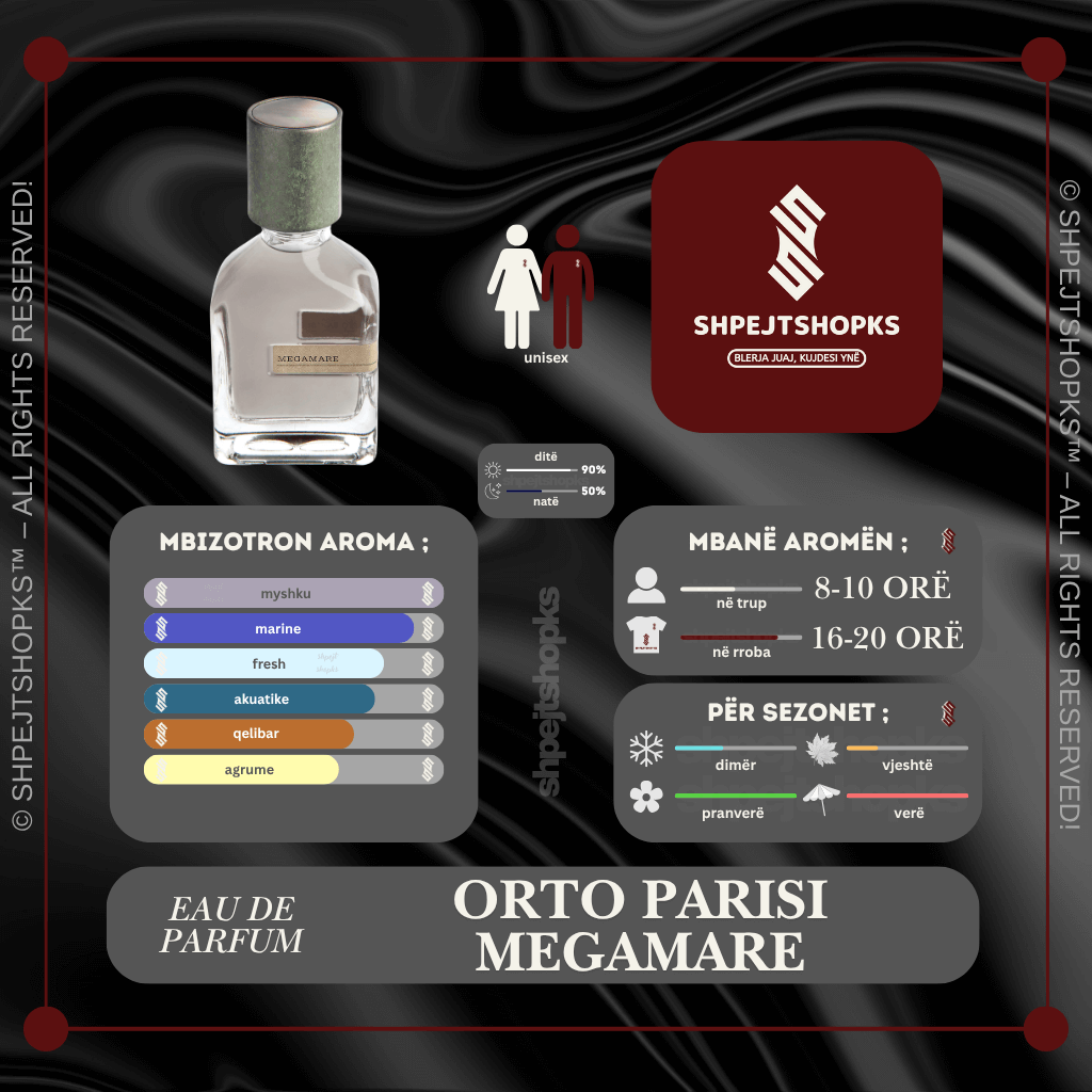 Orto Parisi Megamare, Eau de Parfum, 50ml