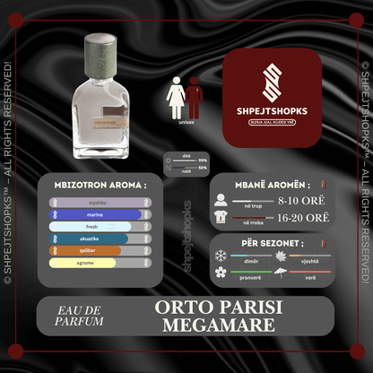 Orto Parisi Megamare, Eau de Parfum, 50ml