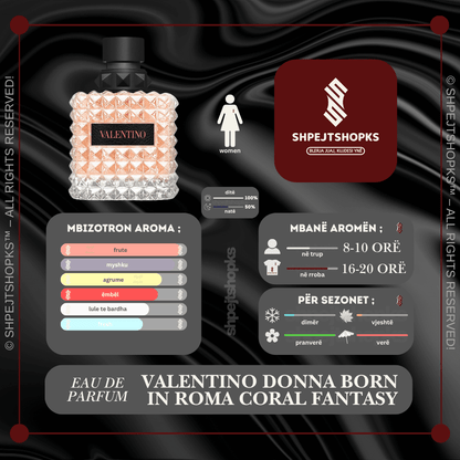 Valentino Donna Born in Roma Coral Fantays, Eau de Parfum, 100ml
