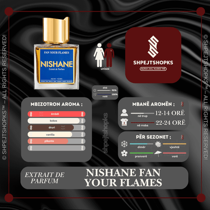 Nishane Fan Your Flames, Extrait de Parfum, 100ml