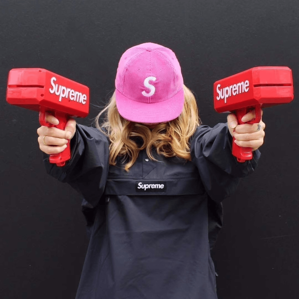 Set Pistolete Supreme me Para, e Kuqe