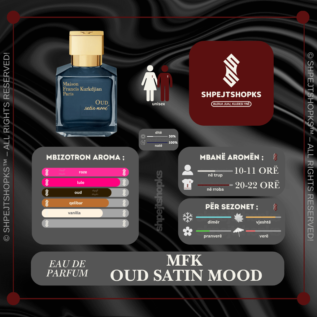 Maison Francis Kurkdjian Paris Oud Satin Mood, Eau de Parfum, 100ml