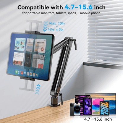Mbajtëse e Rregullueshme për Tablet dhe Telefon 360 Shkall