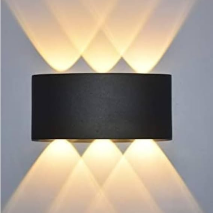 Llambë Murale LED 6W për Jashtë me Dritë Lart dhe Poshtë