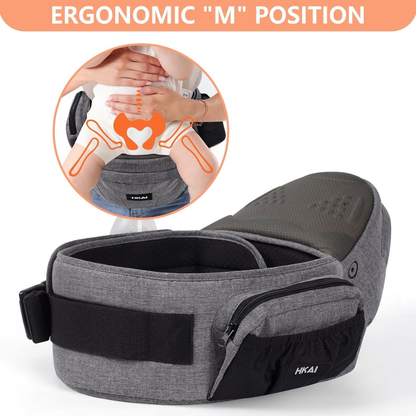 Mbajtëse Ergonomike për Bebë me Ulëse në Bel