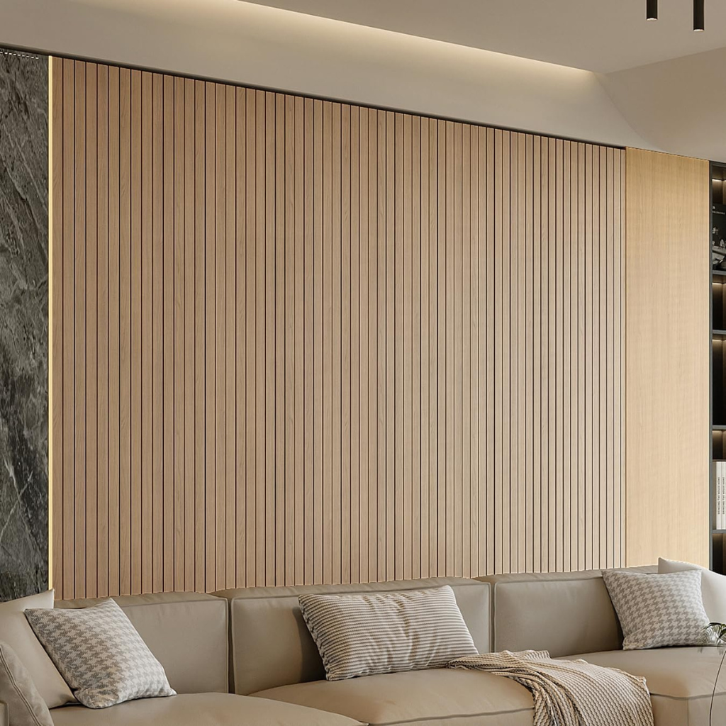 Panel Dekorativ 3D për Mur me Material Ngjitës, 300x60cm