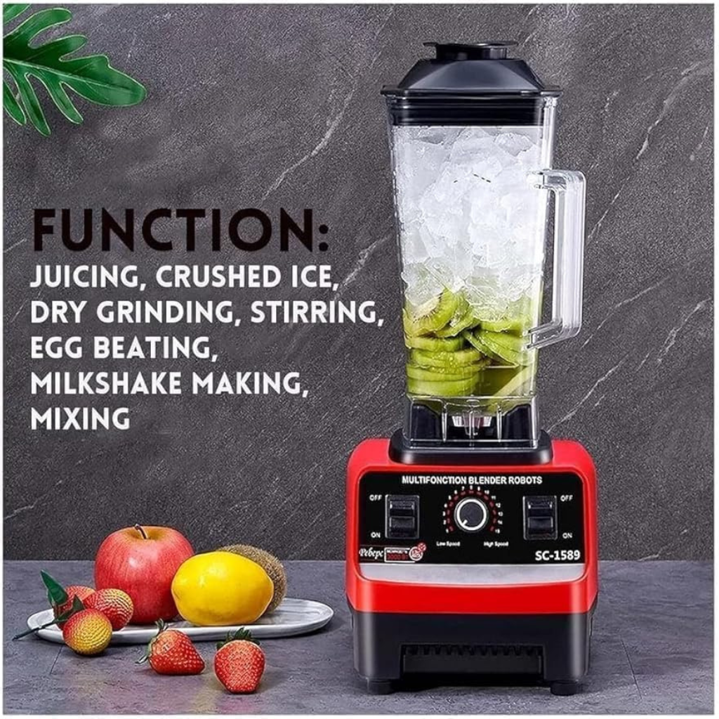 Blender Profesional E Bester Multifunksional 4500W me 15 Shpejtësi