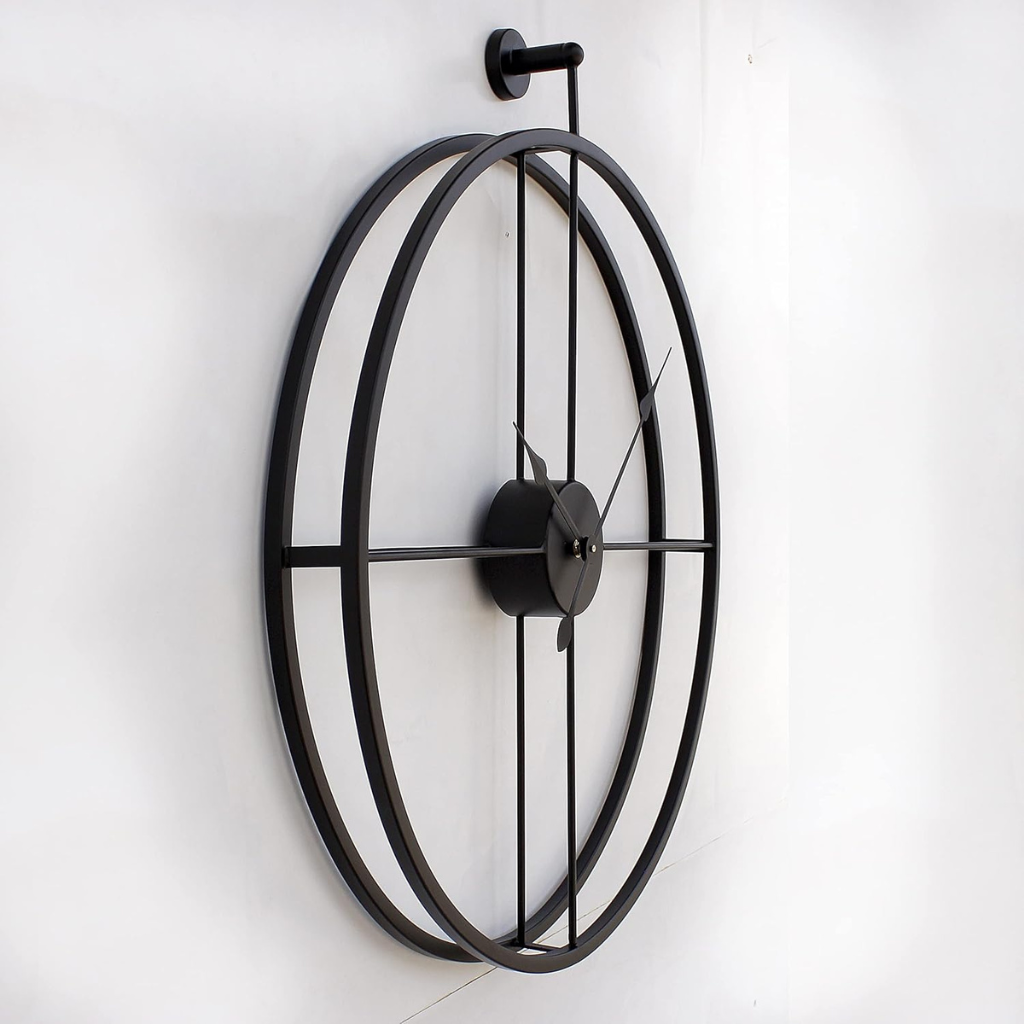 Orë Muri Toska e Zezë 60cm Stil Elegant