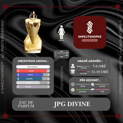 Jean Paul Gaultier Divine,  Eau de Parfum, 100ml