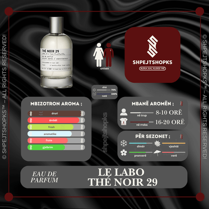 Le Labo The Noir 29, Eau de Parfum, 100ml