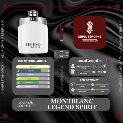 Montblanc Legend Spirit, Eau de Toilette, 100ml