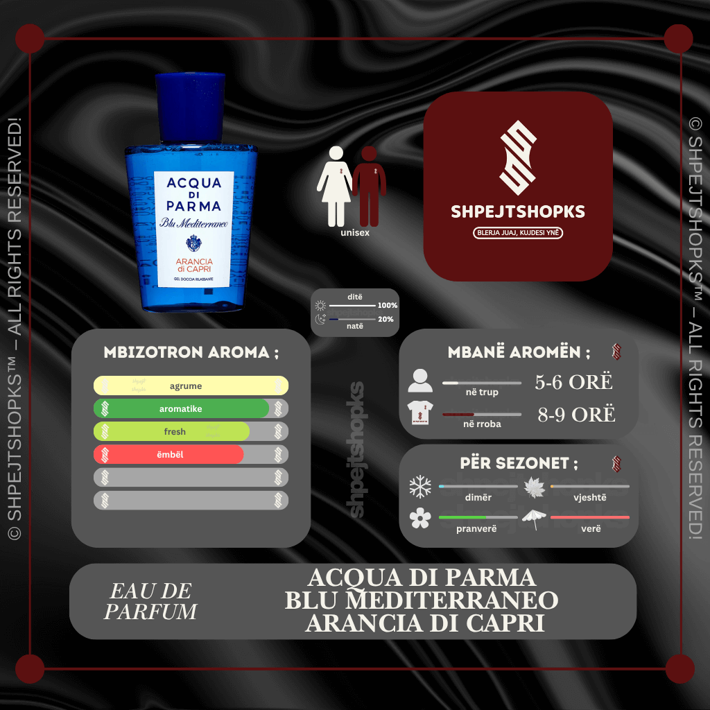Acqua di Parma Blu Mediterraneo Arancia di Capri, Eau de Parfum, 100ml